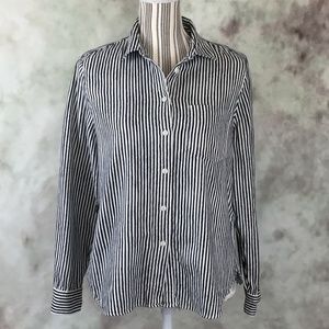 Madewell Shrunken Ex-boyfriend Long sleeve Top